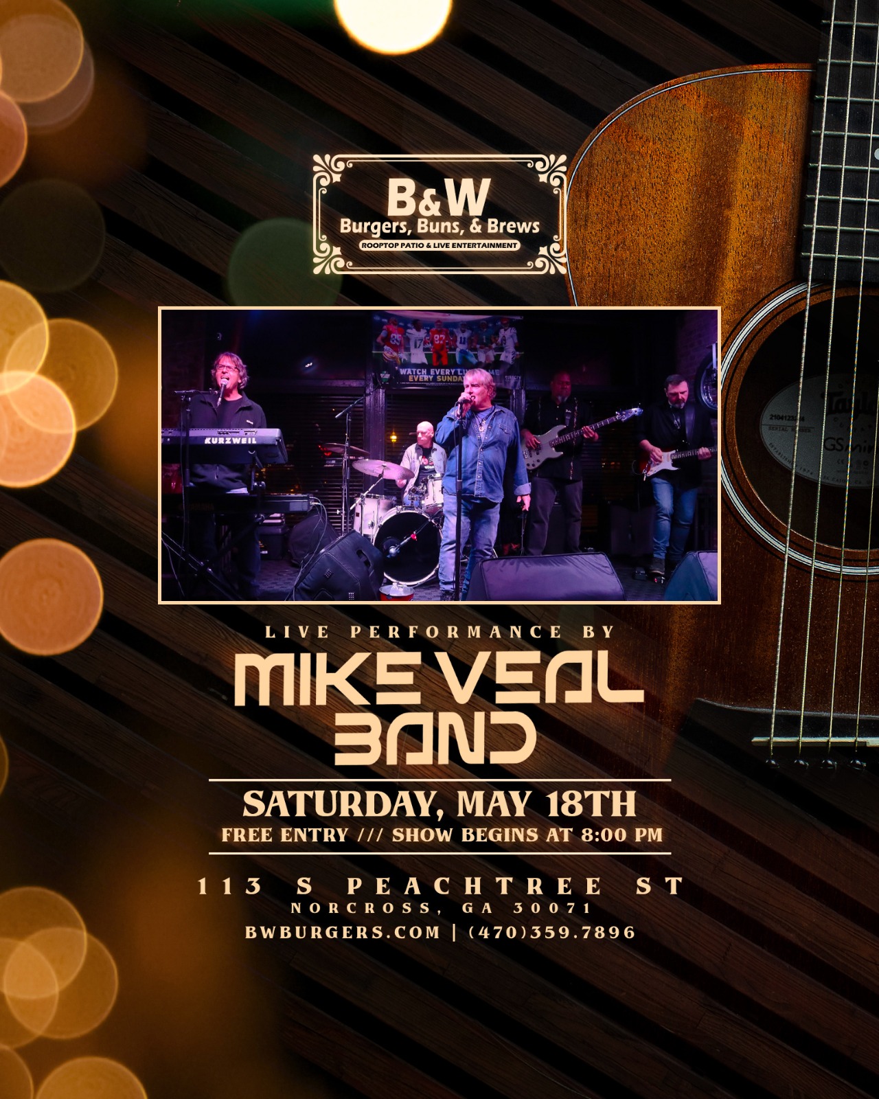 Mike Veal Band (FREE EVENT)