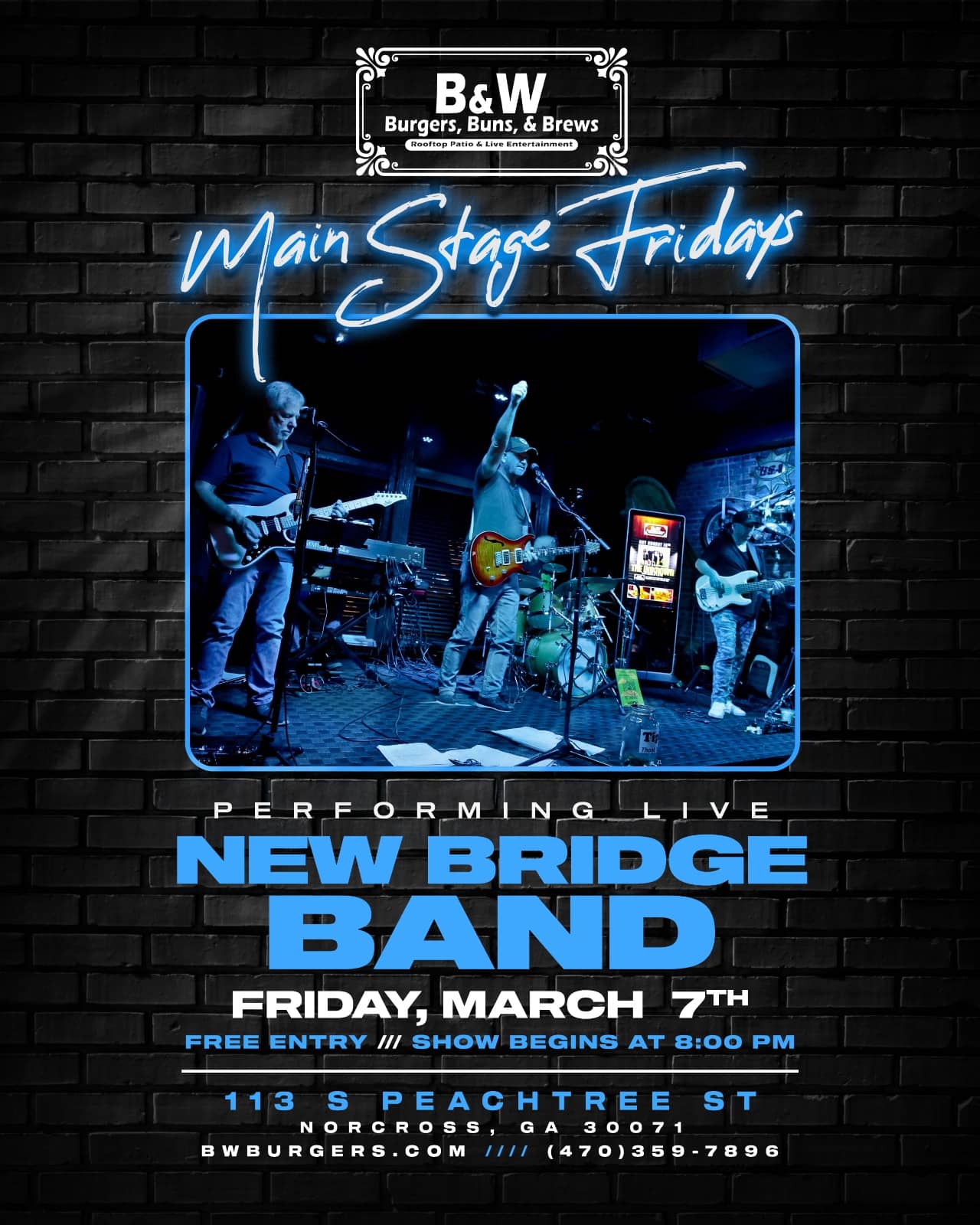 New Bridge Band Live- Free Event