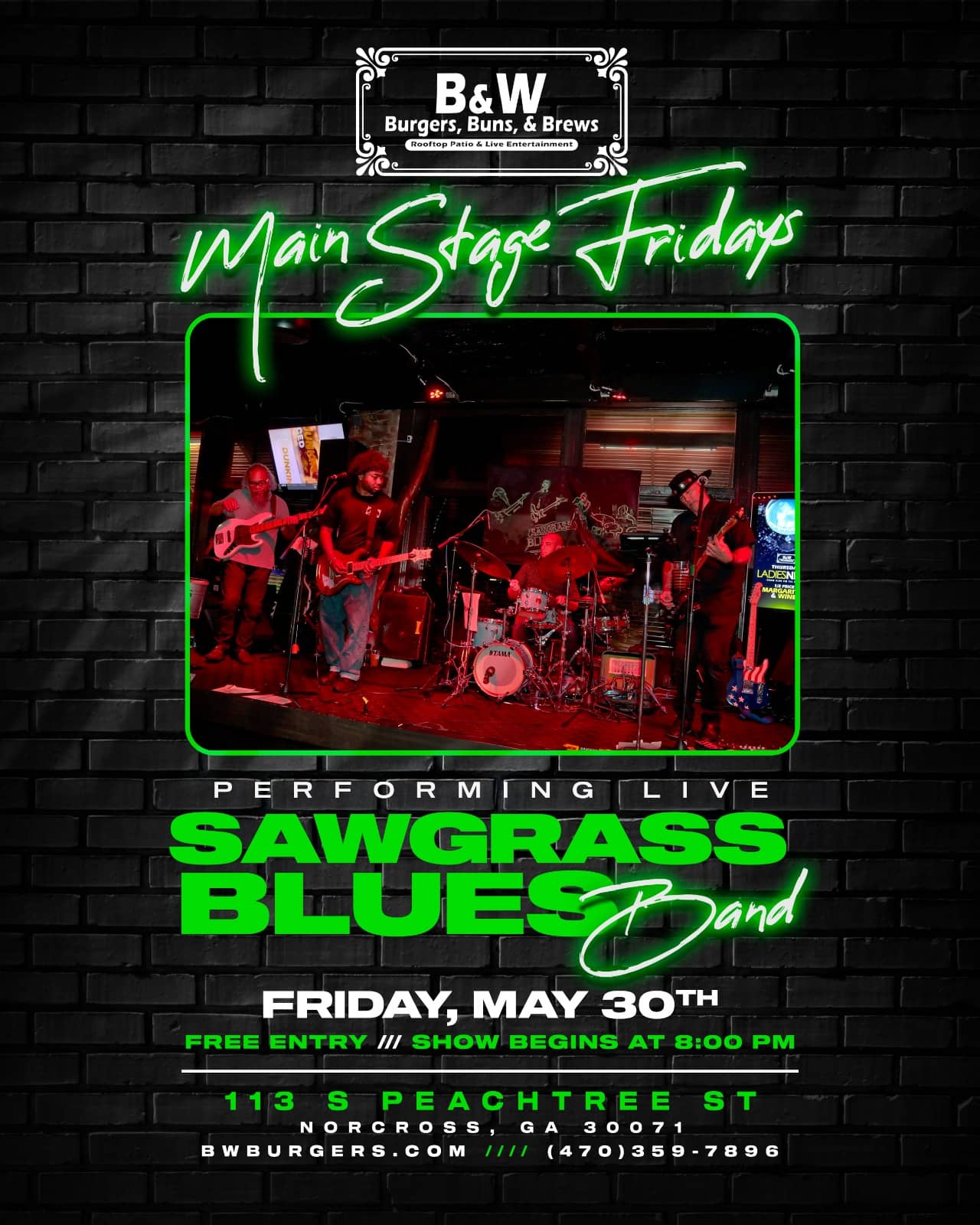 Sawgrass Blues Band – Free Event