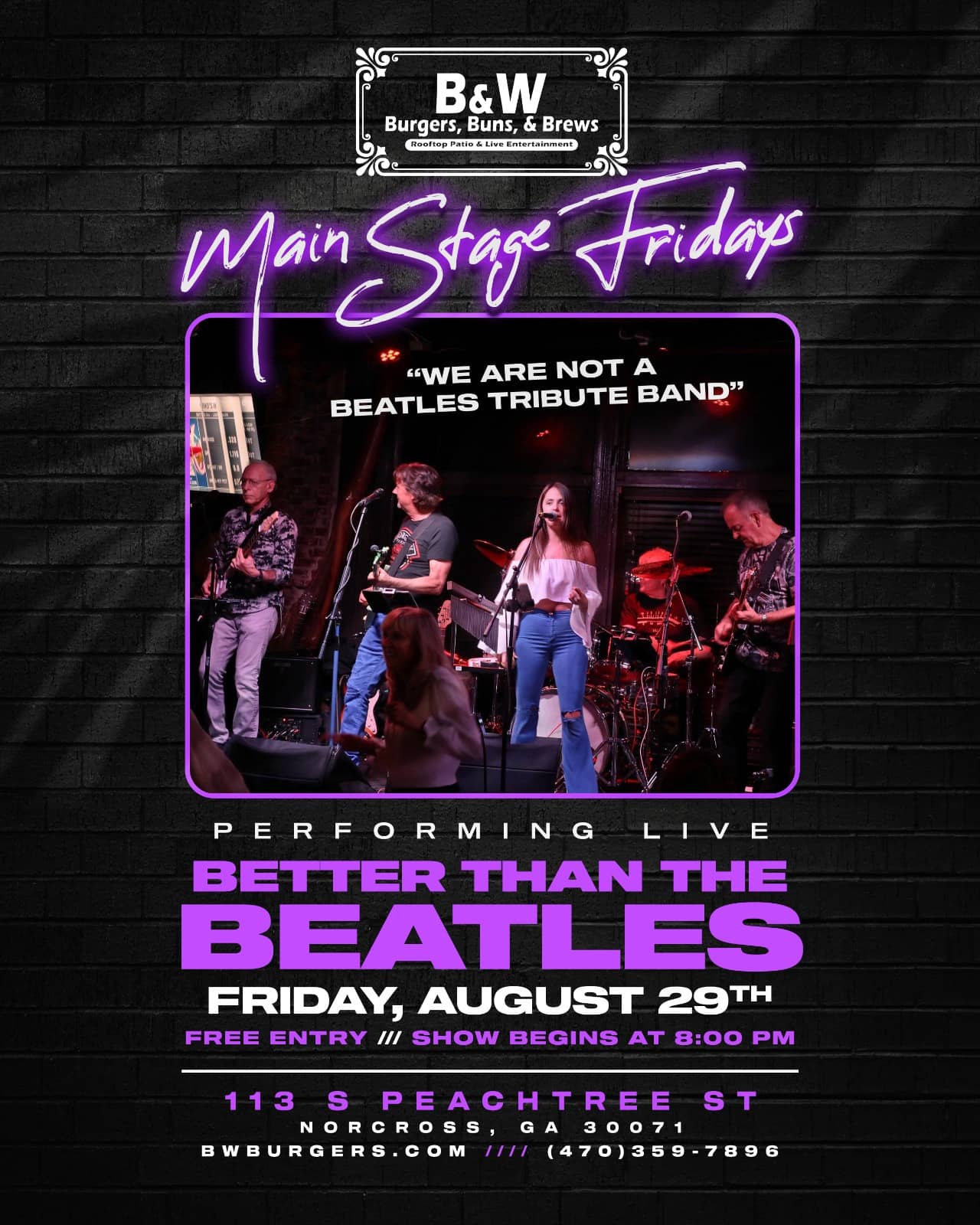 Better Than The Beatles – Free Event