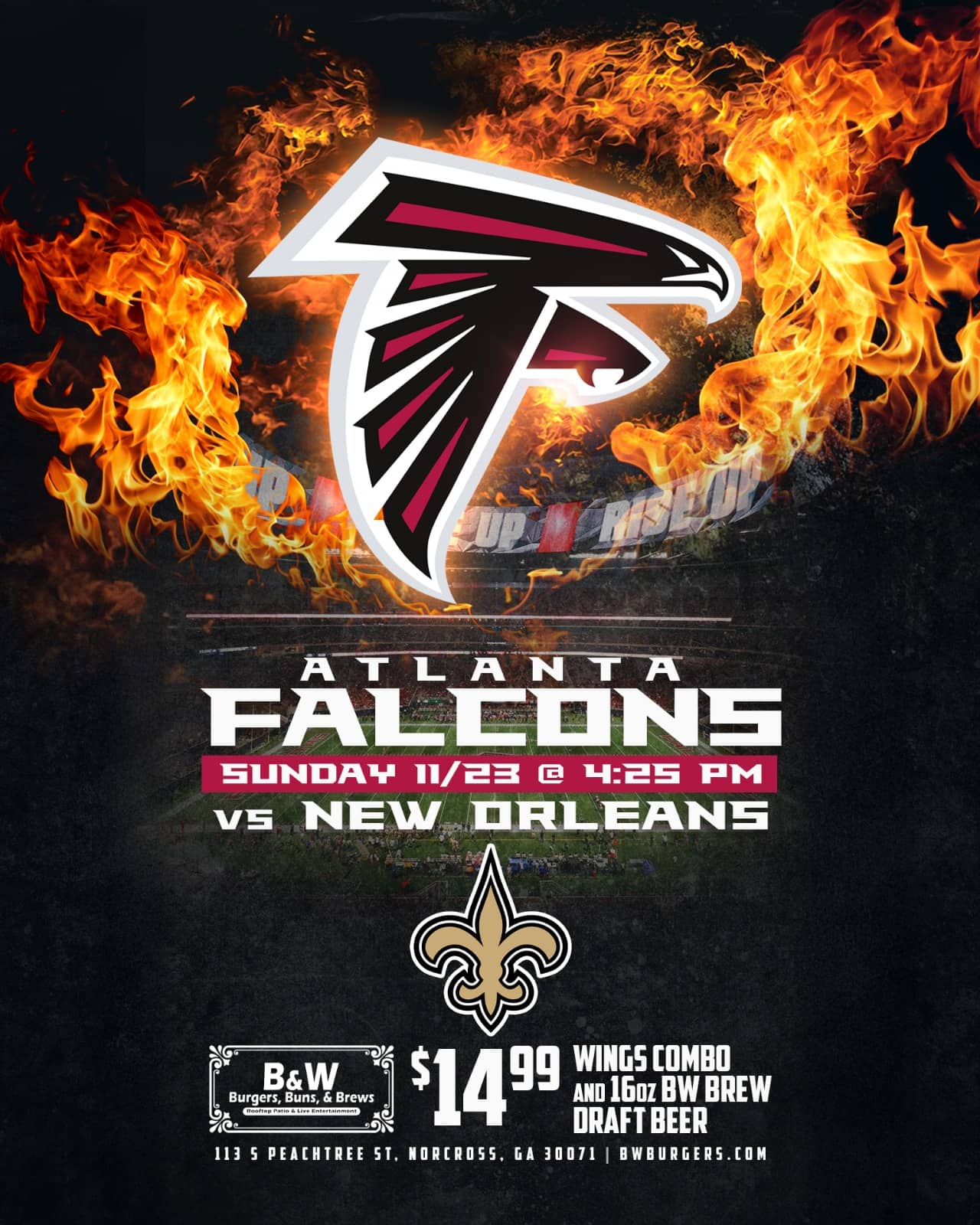 Atlanta Falcons vs New Orlean Saints