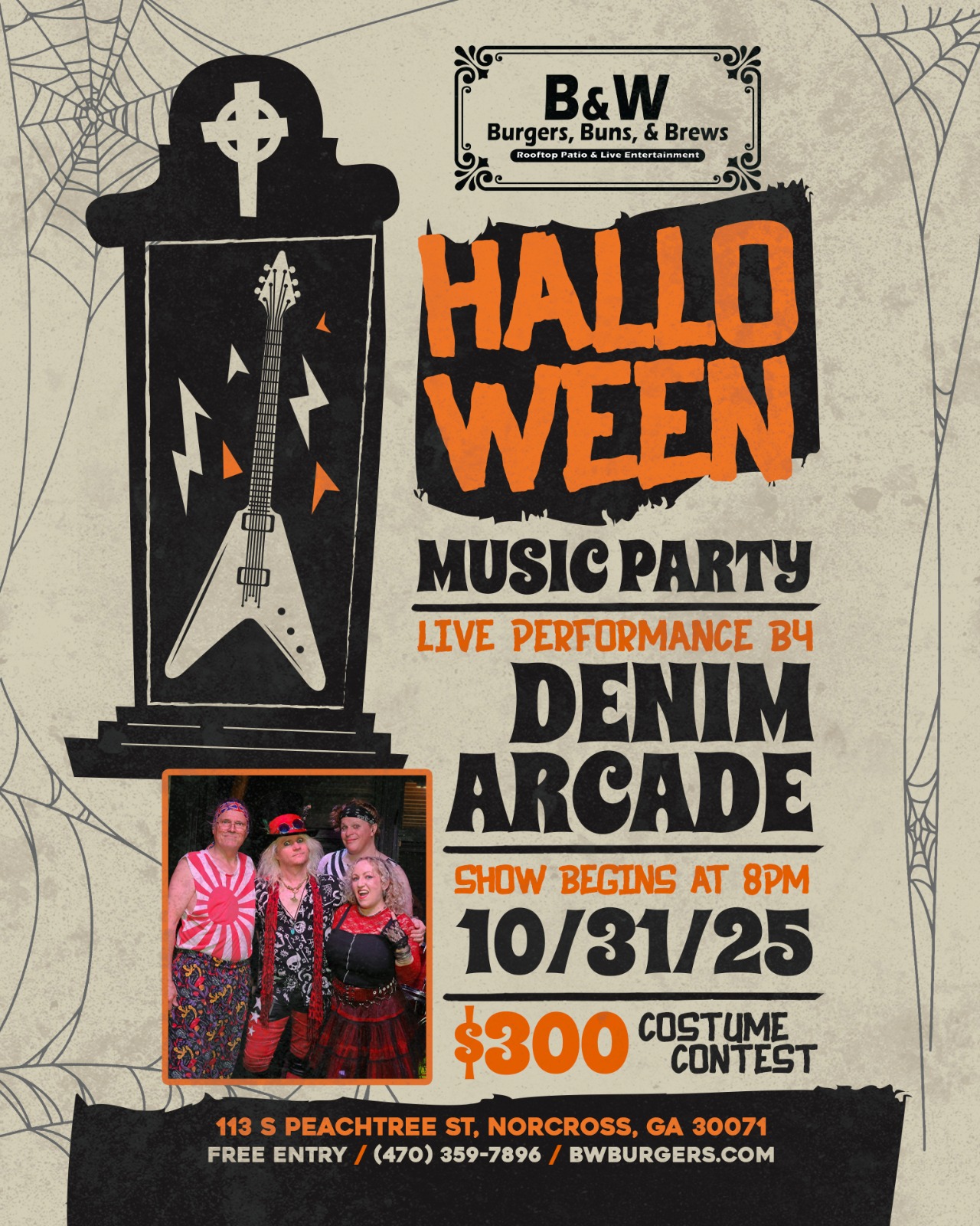 Halloween Party – Ft. Denim Arcade