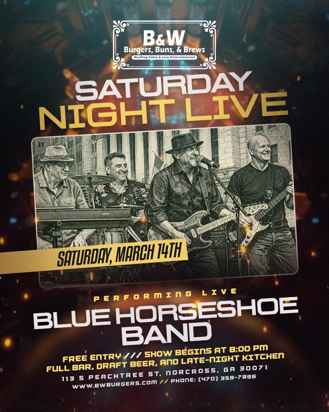 Blue Horseshoe Band - Free Event