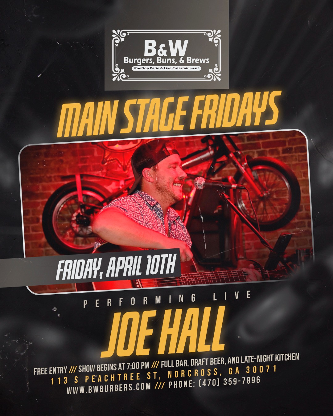 Joe Hall - Free Event