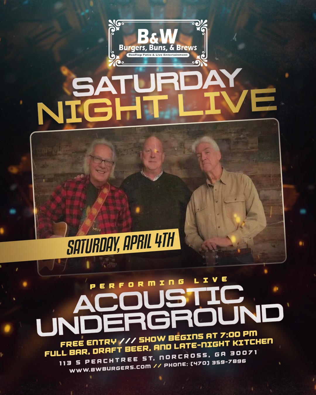 Acoustic Underground - Free Event