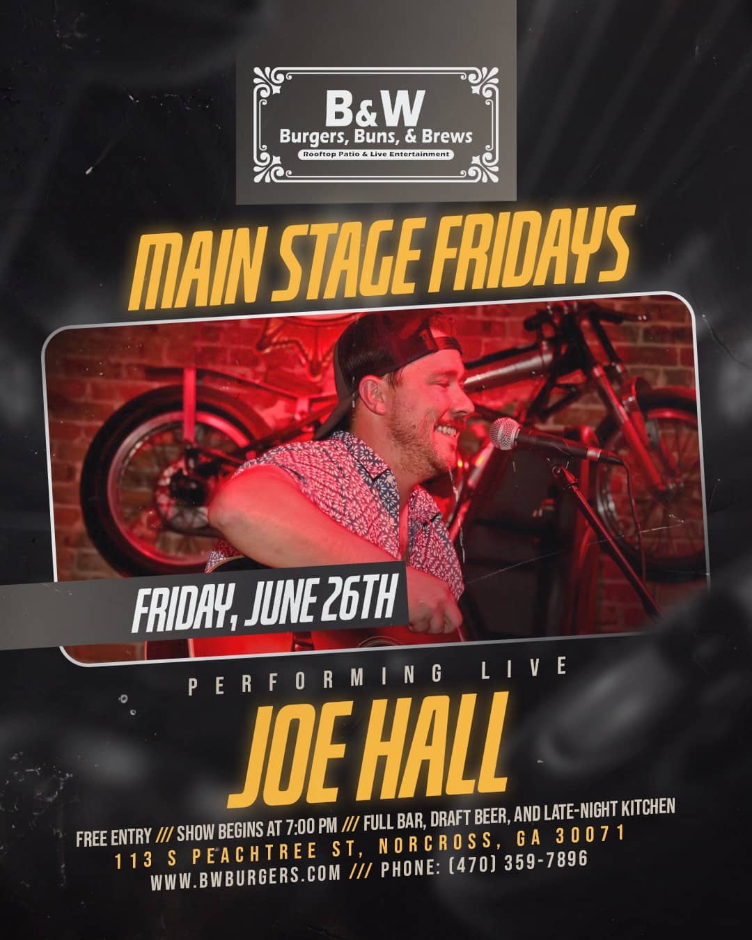 Joe Hall - Free Event