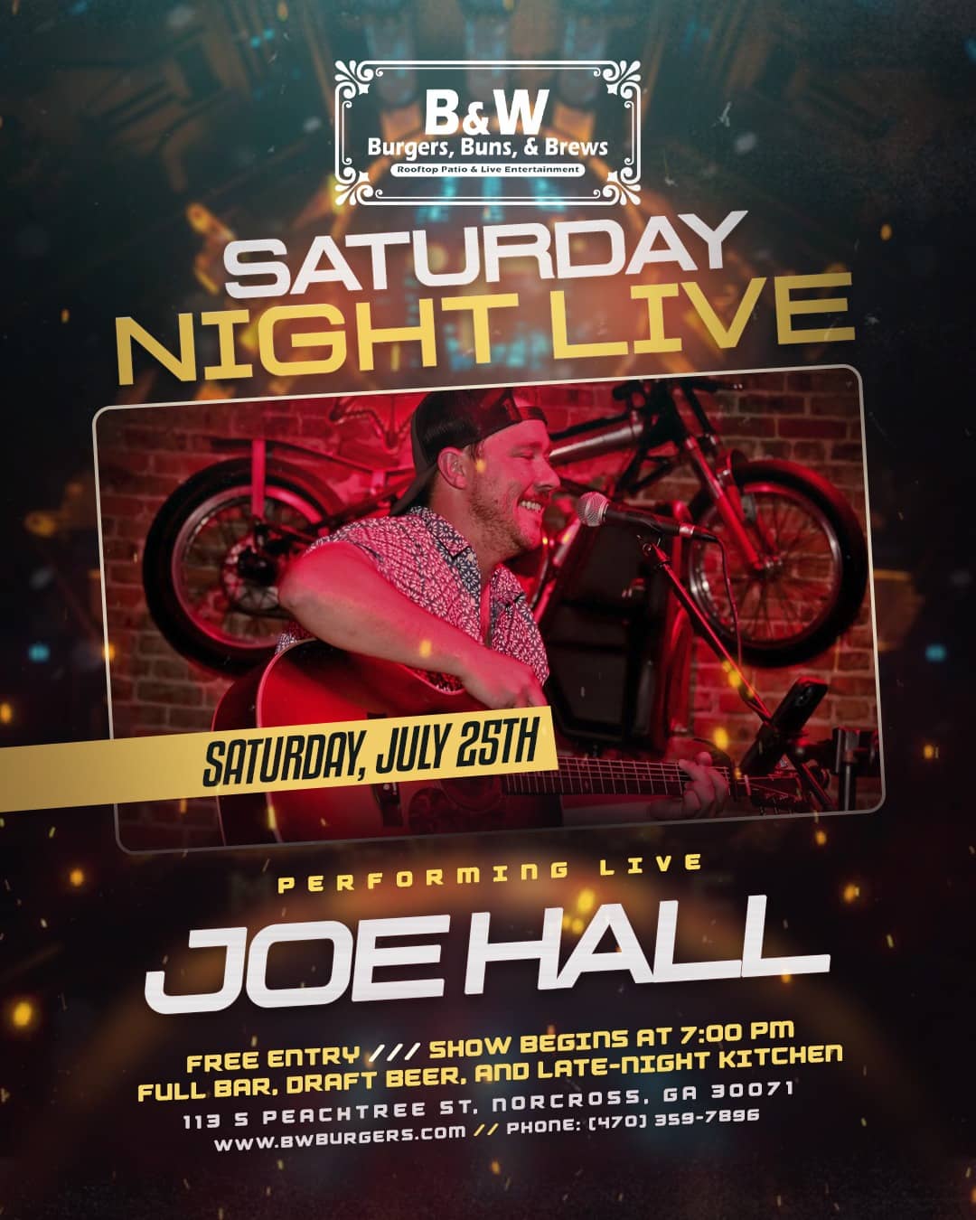 Joe Hall Free Event