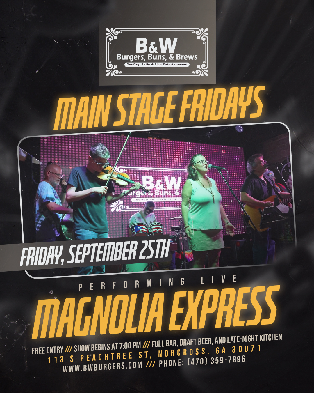 Magnolia Express LIVE!