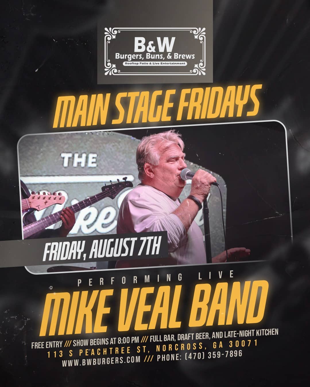 Mike Veal Band Live - Free Event