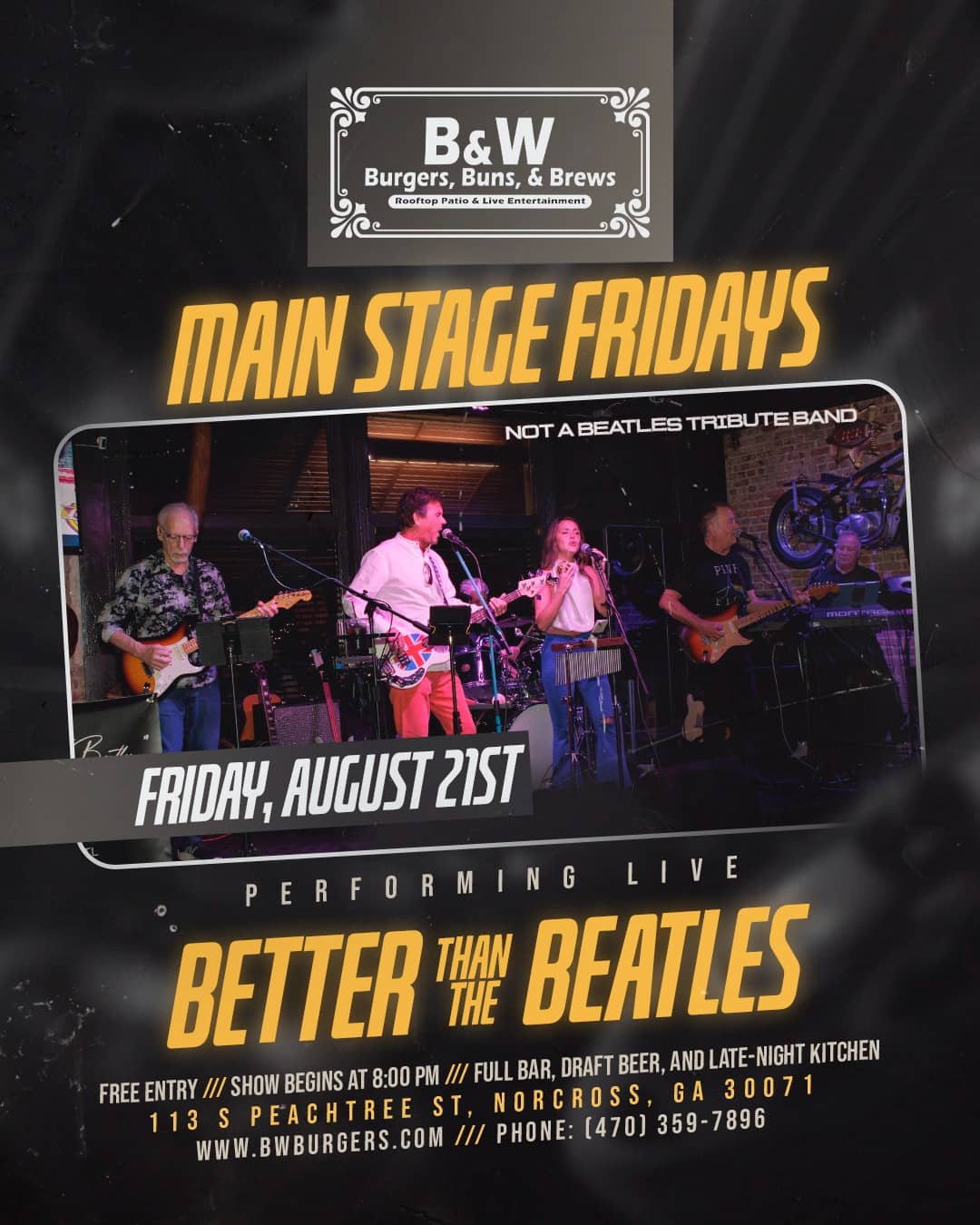 Better Than The Beatles - Free Event