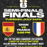 Spain vs France Watch Party