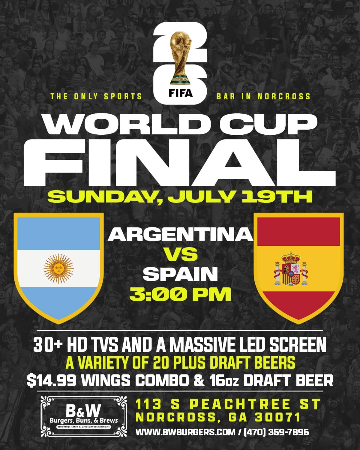 ⚽ The World Cup Final