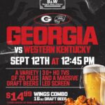Georgia Bulldogs vs Western Kentucky