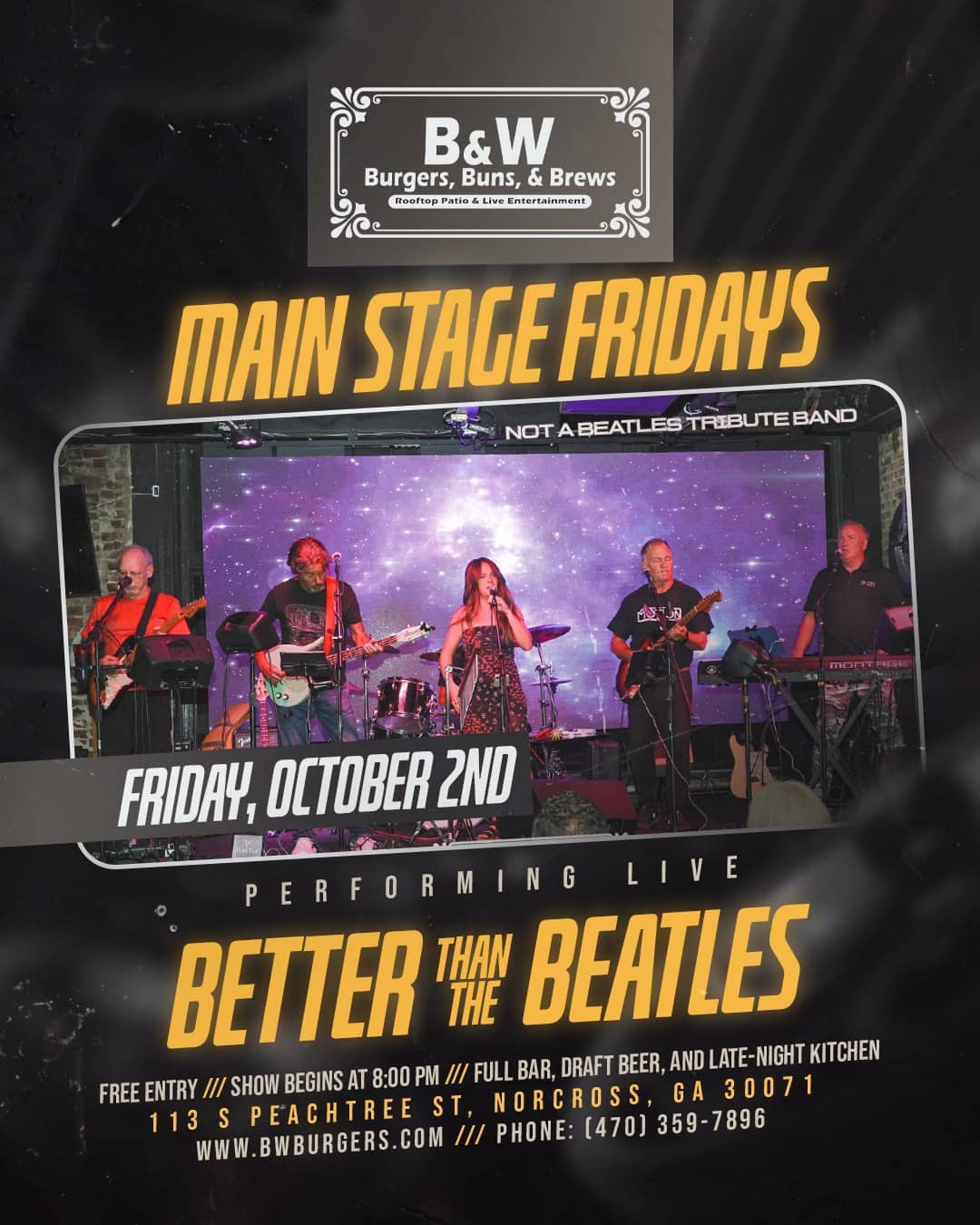 Better Than The Beatles LIVE!