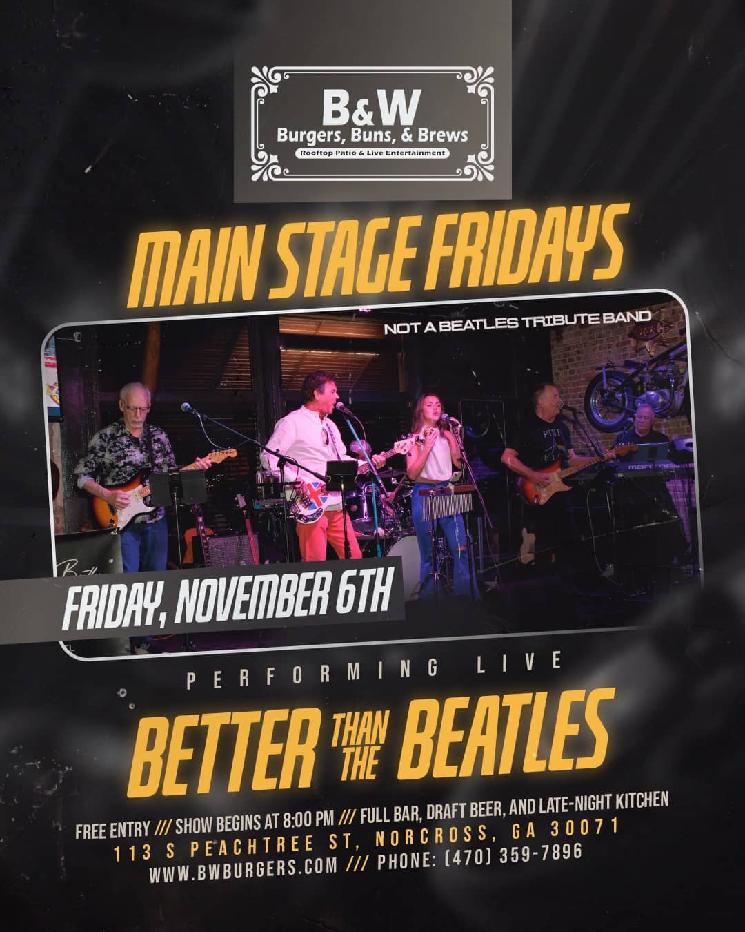Better Than The Beatles LIVE!