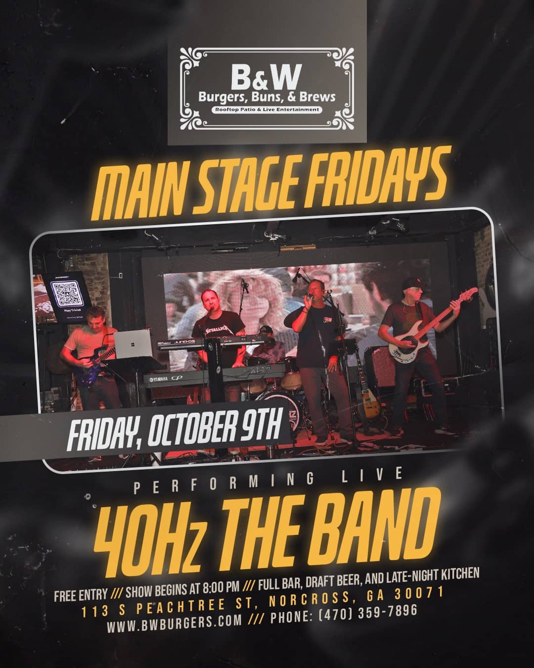 40Hz The Band LIVE!