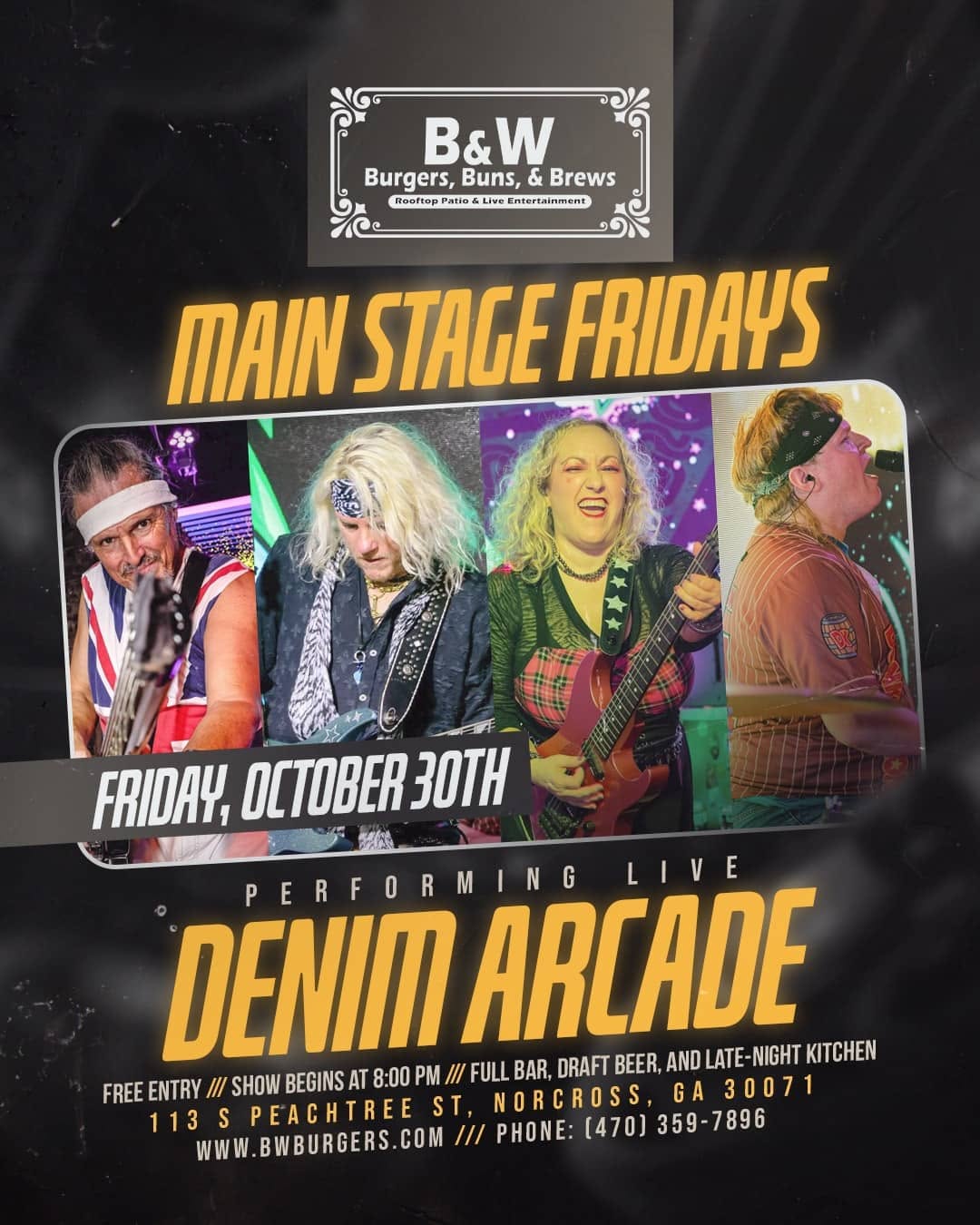 Denim Arcade LIVE!