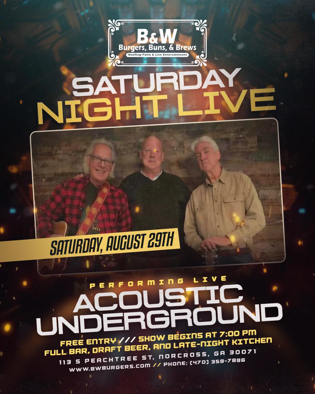 Acoustic Underground - Free Event