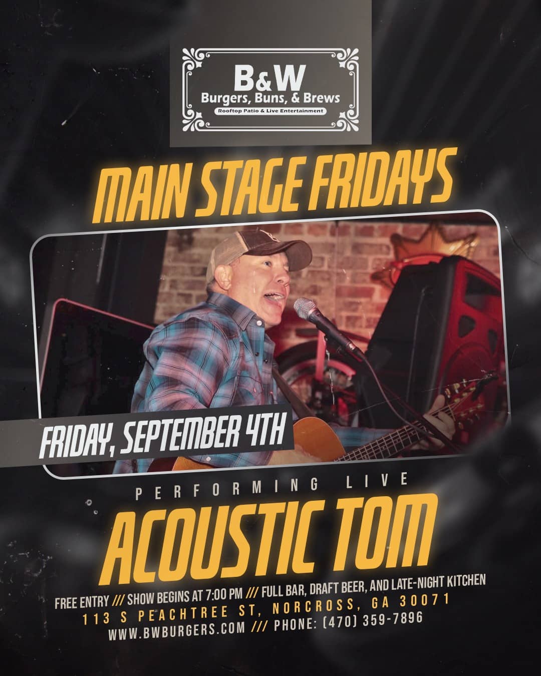 Acoustic Tom - Free Event