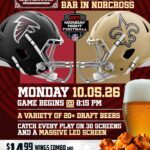 Falcons vs Saints — Monday Night Football