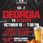 Georgia vs Alabama — Watch Party