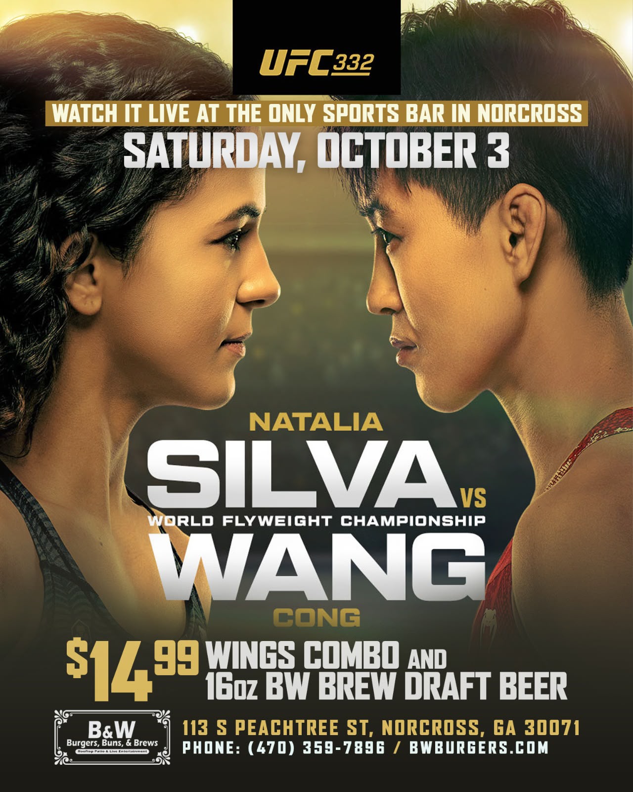 UFC 332: Silva vs Wang - Watch Party