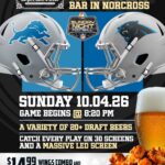 Lions vs Panthers — Sunday Night Football