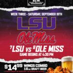 LSU vs Ole Miss — Week Three Watch Party