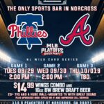 Phillies vs Braves — MLB Playoffs Watch Party (NL Wild Card Series)