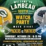 Packers vs Panthers — Lambeau South Watch Party