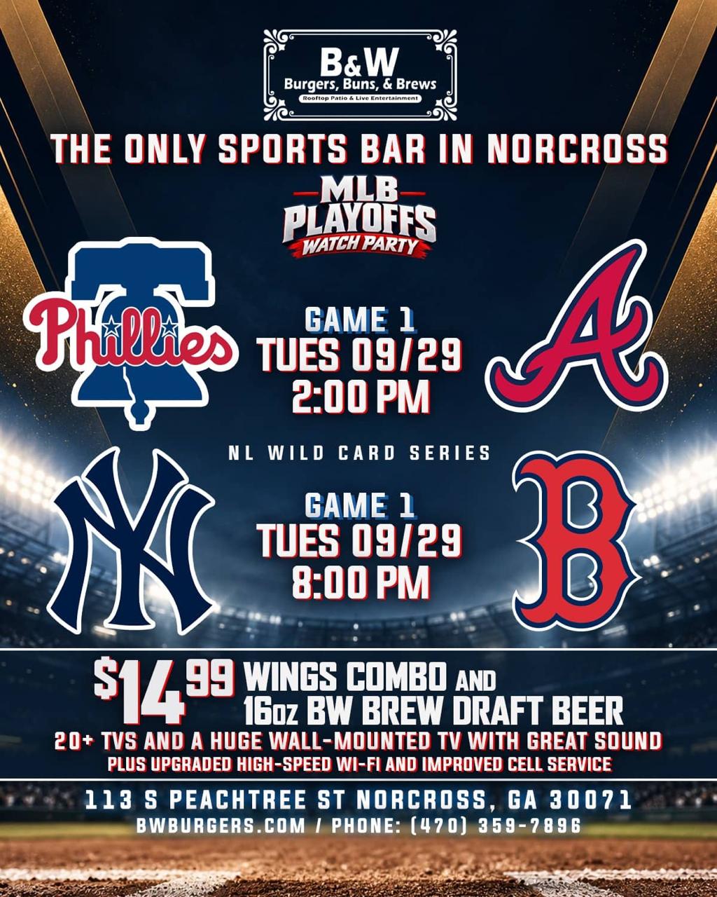 MLB Playoffs Watch Party