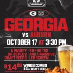 Georgia vs Auburn Watch Party